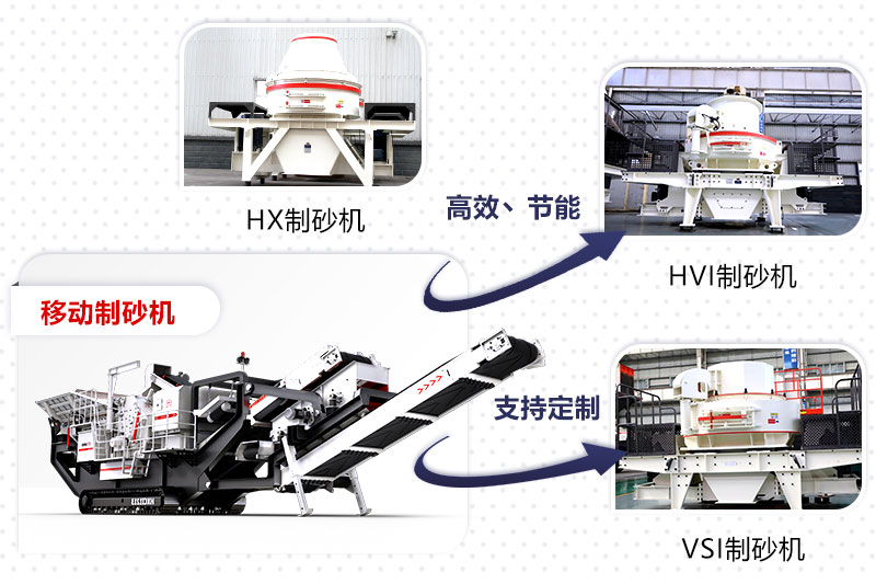 可配置不同設(shè)備的移動(dòng)制沙機(jī)